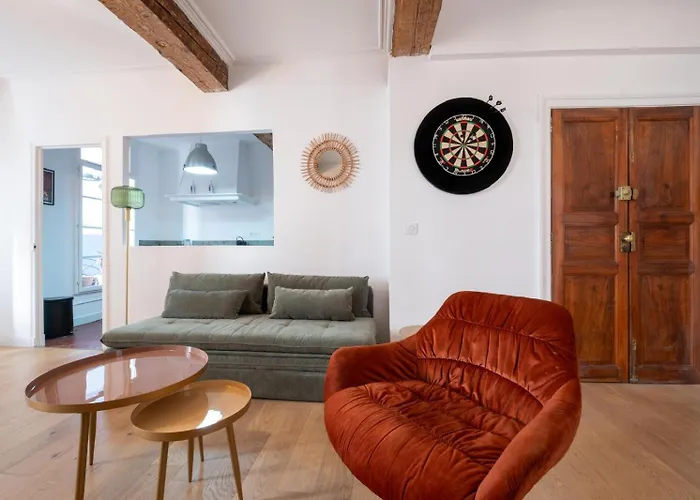 公寓 Le Cocon D'or Centre 佩皮尼昂