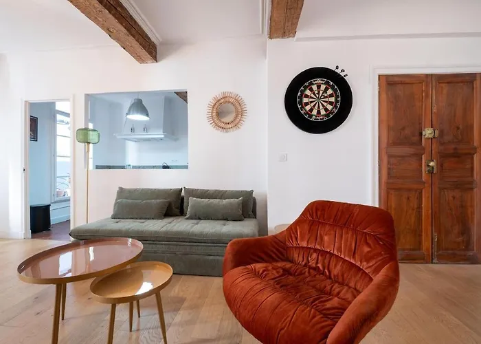 公寓 Le Cocon D'or Centre 佩皮尼昂